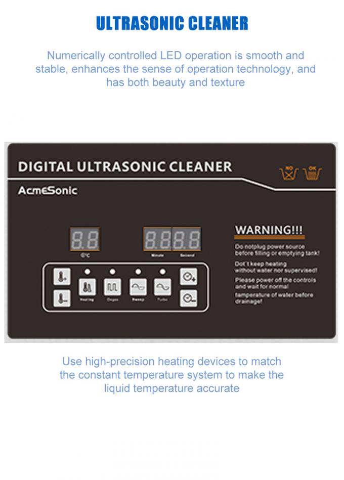 15L Ultrasone wasmachine schoonmaker Dual Frequency Voor fietsketen schoonmaken 2