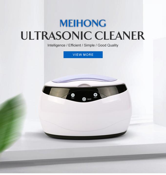 Verwarmde draagbare ultrasoon sieraden reiniger automatische ultrasoon wasmachine 0