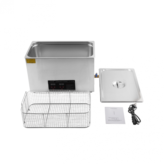 Commerciële Keuken Ultrasone Onderdeel Reiniger 40KHz Automatisch Voor Sterilisatie 0