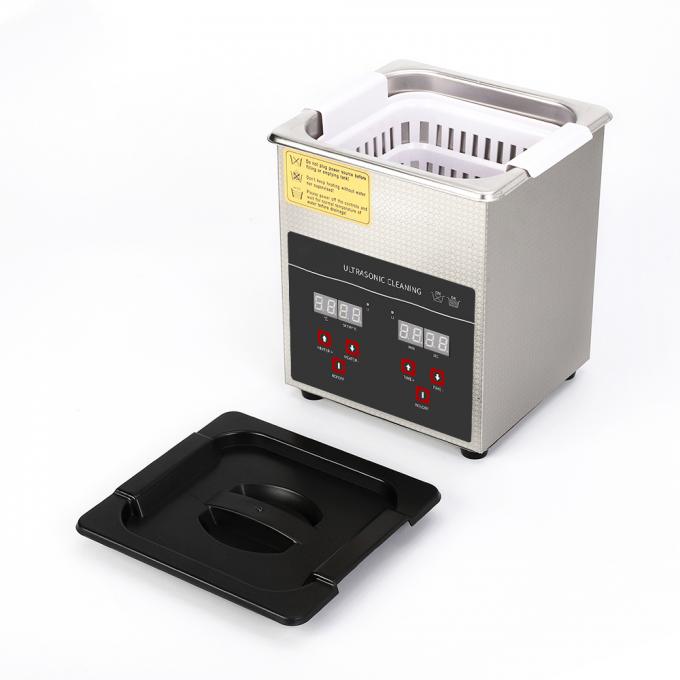 60W Ultrasone reinigingsmachine Sterilisatie 2L ultrasoon bad reiniger 1