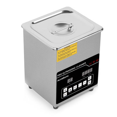 4 Transducer 2L Ultrasone Reiniger Met Afvoer Klep En 100W Verwarming Krag