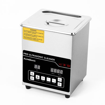 Dual Frequency Ultrasonic Cleaner 2L SUS 304 Tank 60W Ultrasonic Power 100W Verwarmingsvermogen