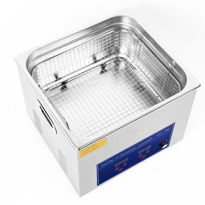 Industriële ultrasoonreiniger 15L Capaciteit 760W Vermogen verstelbare machine met 400w Verwarming voor ultrasoon