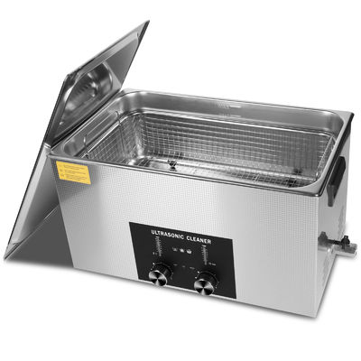Professional Ultrasonic Cleaner 22L 480W Commercial Ultrasonic Jewelry Cleaner with Encoded Timer, Heater&Basket, Multi-Application for Jewelry, Glasses, Chains, Watches