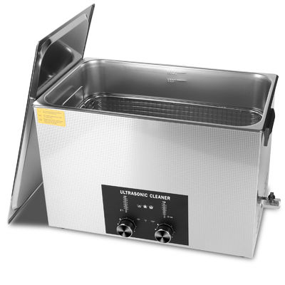 Professionele ultrasoonreiniger 30L 600W Commerciële ultrasoon sieradenreiniger met gecodeerde timer, verwarmer en mand, multi-toepassing voor sieraden, bril, kettingen, horloges