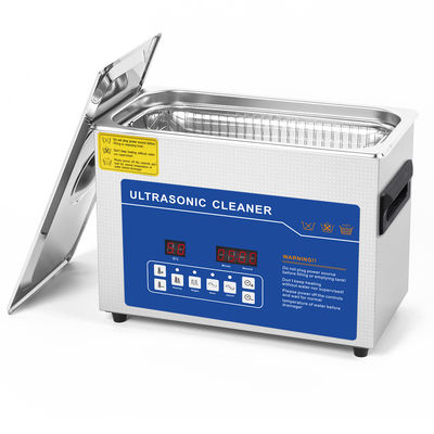 Professionele 4L Ultrasone Reiniger met Verwarming Timer en Dual-Frequency voor Prothese munten Tools Degassing Support