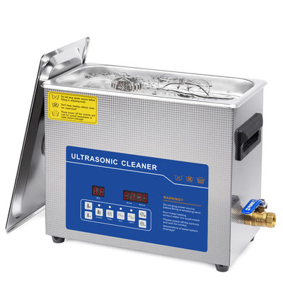 110V/220V Digitaal Ultrasone Reiniger 6L Capaciteit Dual Frequency Heater Timer Perfect voor Prothese Munten Gereedschap Juwelen