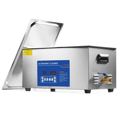 110V/220V Ultrasone reiniger 480W voor motorfietsonderdelen Gereedschapskettingen 22L Capaciteit 28/40 kHz Frequentie Digitale besturing