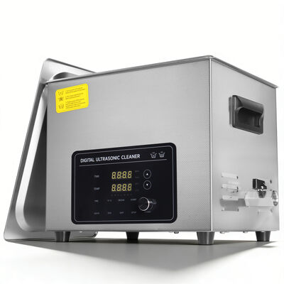 Industrial Digital Ultrasonic Cleaner with 240W Ultrasonic Power 10L Capacity and 7-Level Adjustment