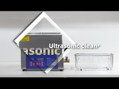 180W timer en verwarmer instelbare ultrasone reiniger met vegegas verwarming china fabriek 6.5l
