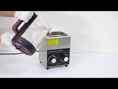 Mechanische ultrasoonreiniger 60W met warmwaterreiniging