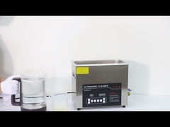 6L Ultrasone onderdelen reiniger SUS 304 Materiaal Lab Ultrasone reiniger